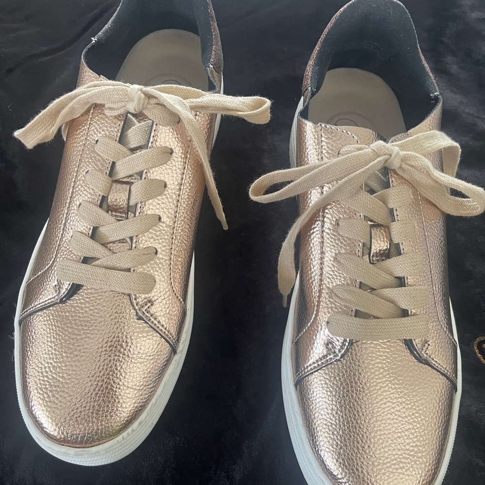 Women's Metallic Sneakers